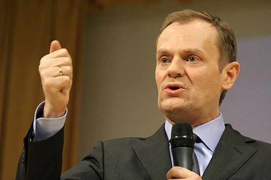 Tusk w niemieckiej gazecie: współpracujmy ws. kryzysu