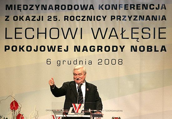 Wałęsa: zapraszam na 50-lecie mojego Nobla!