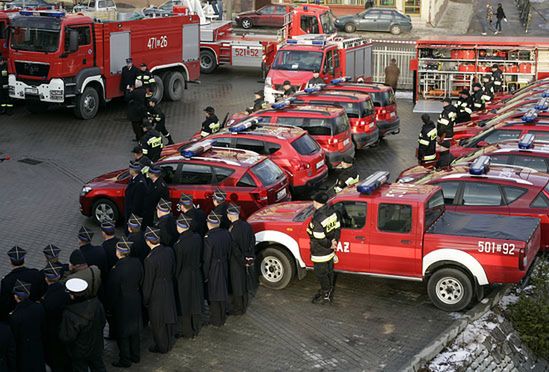 Prezent dla strażaków z woj. pomorskiego