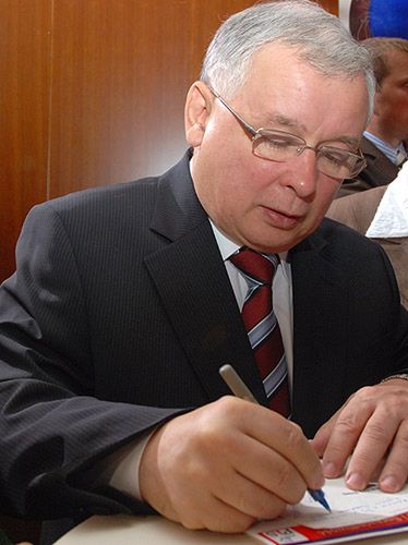 Jarosław Kaczyński laureatem Złamanego Grosza