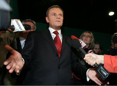 Tusk: Kaczyński prezydentem wyłącznie swojej partii