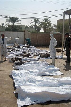 Zabito szefa policji w mieście Saddama