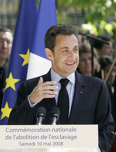 Sarkozy chce, by dzieci uczyły się o niewolnictwie