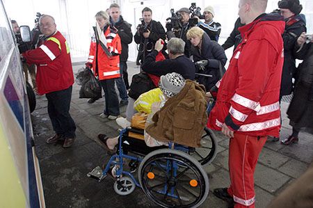 Rozpoczęła się ewakuacja pacjentów szpitala w Radomiu