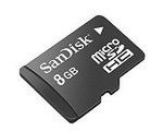 Sandisk rozpoczyna sprzedaż kart microSDHC 8GB
