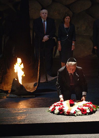 Prezydent odwiedził Yad Vashem