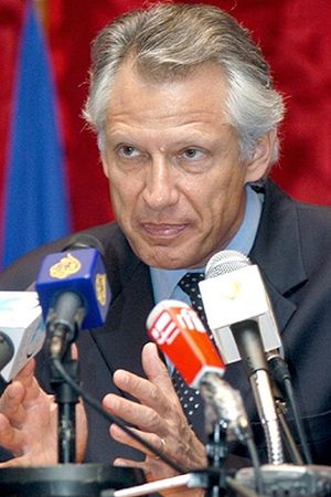 Villepin: Francja chce "pójść dalej" w misji utrzymywania pokoju w Libanie