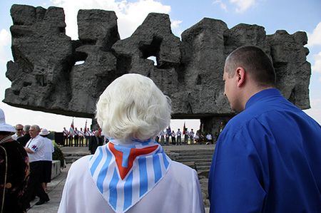 Obchody 62. rocznicy wyzwolenia obozu na Majdanku