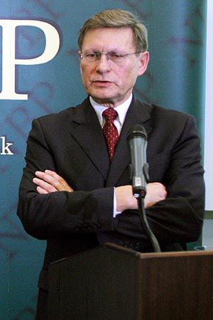 Marcinkiewicz: brak koalicji PO-PiS winą Balcerowicza