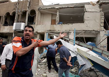 14 ofiar śmiertelnych podwójnego zamachu w Bagdadzie