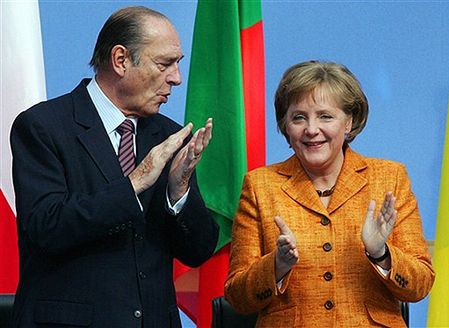 Turcja niezadowolona z prezentu, jaki Chirac dostał od Merkel