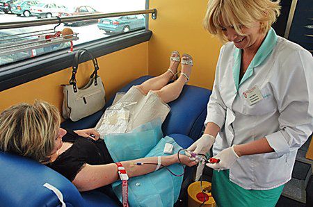 Zbiórka krwi dla stołecznych szpitali