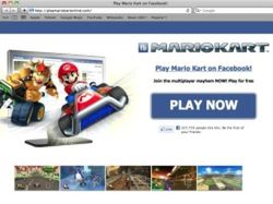 Uwaga na "Mario Kart" na Facebooku
