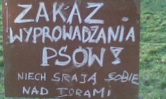 "Od dotknięcia kupy ręce nie usychają i nie odpadają"
