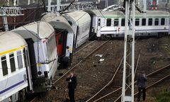 Chwile grozy pasażerów - wykoleił się pociąg na Śląsku