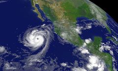 Huragan Norbert zaatakował półwysep Baja California