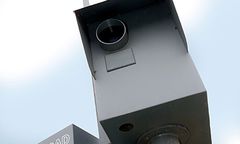 Ktoś podpalił fotoradar w Barlinku; urządzenie ocalało