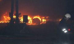 Wybuchło 190 butli z gazem; strażacy krzyczeli: uciekajcie!