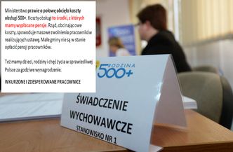 500+ grozi paraliż i blokada wniosków. Rząd tnie koszty, urzędnicy mają dość