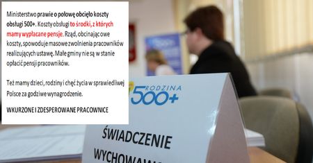 500+ grozi paraliż i blokada wniosków. Rząd tnie koszty, urzędnicy mają dość