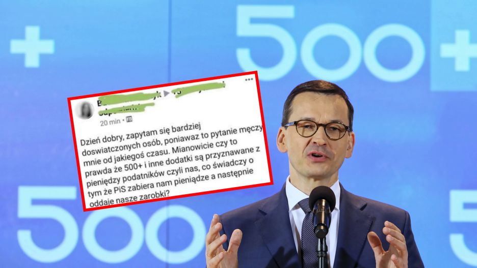 Po niemal 4 latach wypłacania pieniędzy w programie 500+, część Polaków nie ma pojęcia, że te środki pochodzą z ich podatków