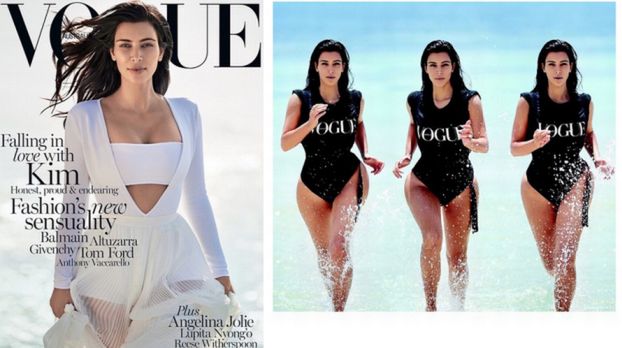 Kim na okładce australijskiego "Vogue'a"!