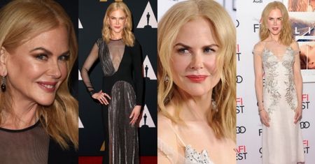 Nicole Kidman w dwóch stylizacjach w Hollywood