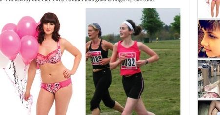 Była anorektyczka dziś jest modelką plus size