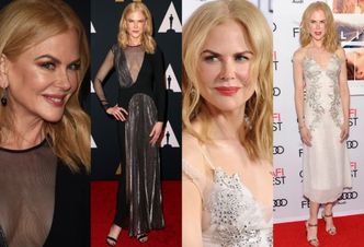 Nicole Kidman w dwóch stylizacjach w Hollywood