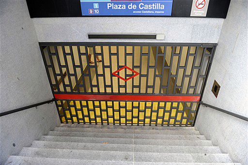 Strajk pracowników metra sparaliżował Madryt