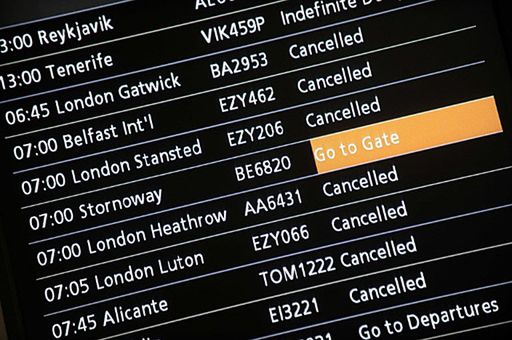 Brytyjskie lotniska działają - linie lotnicze się buntują