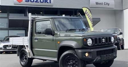 Suzuki Jimny Pickup istnieje, ale kupicie je tylko w Nowej Zelandii