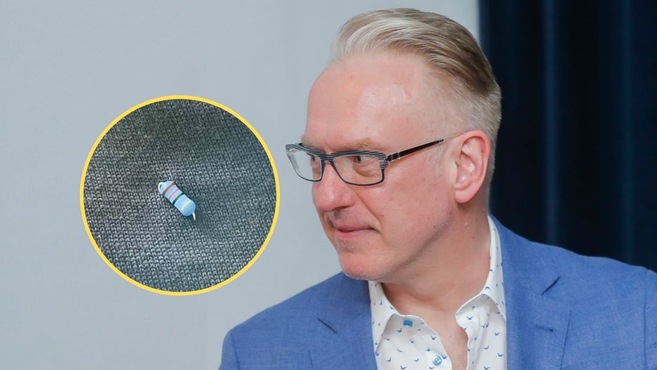 Mariusz szczygieł zwrócił uwagę na pewien szczegół