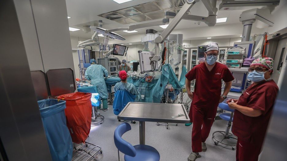 Robot DaVinci w akcji