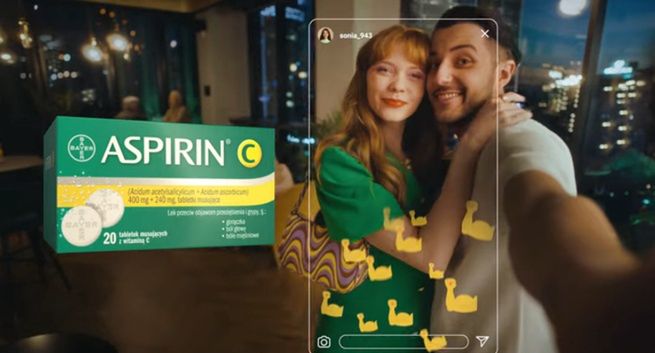 Aspirin C ratuje randki w kampanii od MullenLowe Warsaw