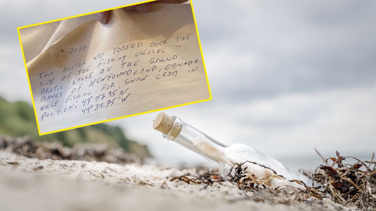 Wiadomość w butelce przewędrowała prawie 5 tys. km 