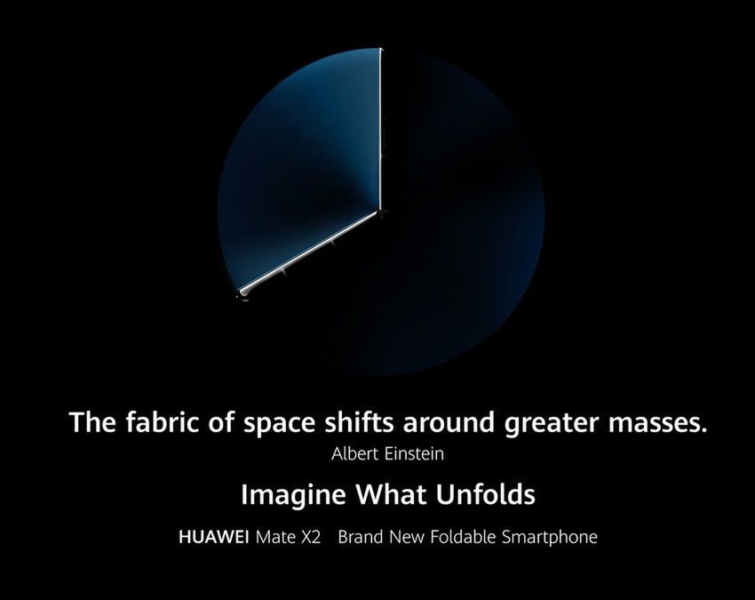 Zapowiedź składanego smartfonu Huawei Mate X2