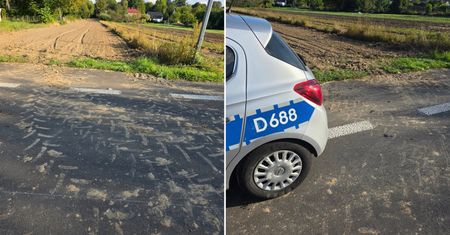 Rolnicy rozjuszyli burmistrza. "Czyśćcie maszyny i drogi"