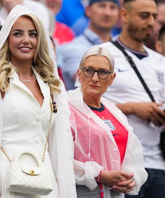Błyszczała! To żona gwiazdy mundialu