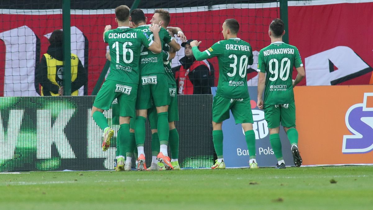 PAP / Roman Zawistowski / Na zdjęciu: radość piłkarzy Radomiaka Radom