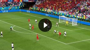 Mundial 2018. Anglia - Belgia. Piękny gol Januzaja na 1:0 dla Belgii (TVP Sport)