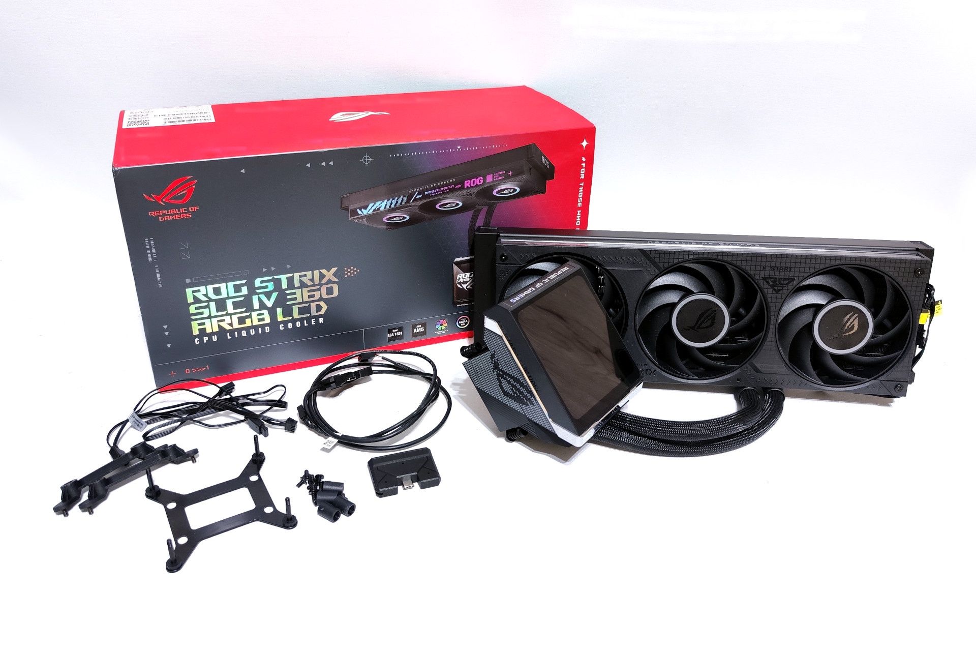 Chłodzenie ASUS ROG Strix SLC IV 360 ARGB LCD