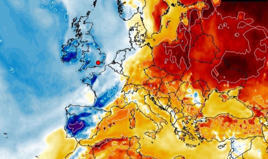 Pogoda prawie jak w wakacje (Wxcharts.com)