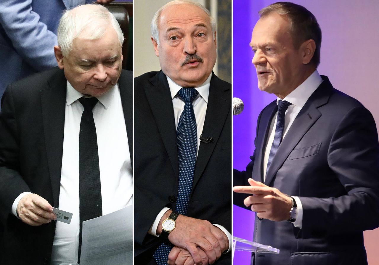 Łukaszenką w Tuska, Putinem w PiS. Mińsk i Moskwa wykorzystują kolejną wielką kłótnię w Polsce