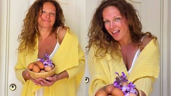 Muśnięta słońcem Joanna Liszowska pokazała, jak spędza Wielkanoc. Stuprocentowo naturalnie