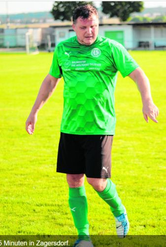 Krzysztof Ratajczyk w drużynie Schutzener Abwehr. Fot. "bvz.at"