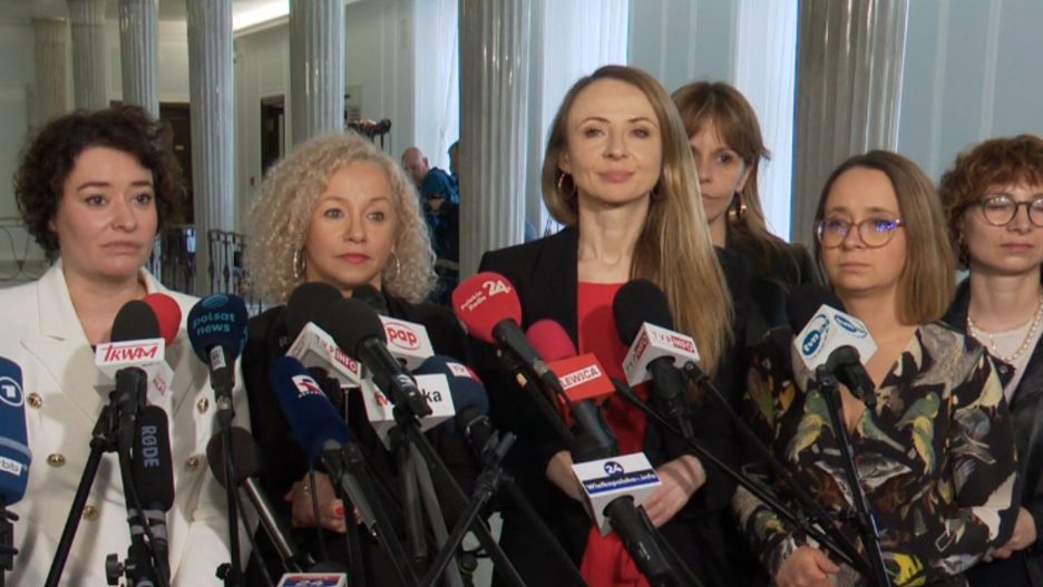 Konferencja posłanek Lewicy po głosowaniach ws. aborcji