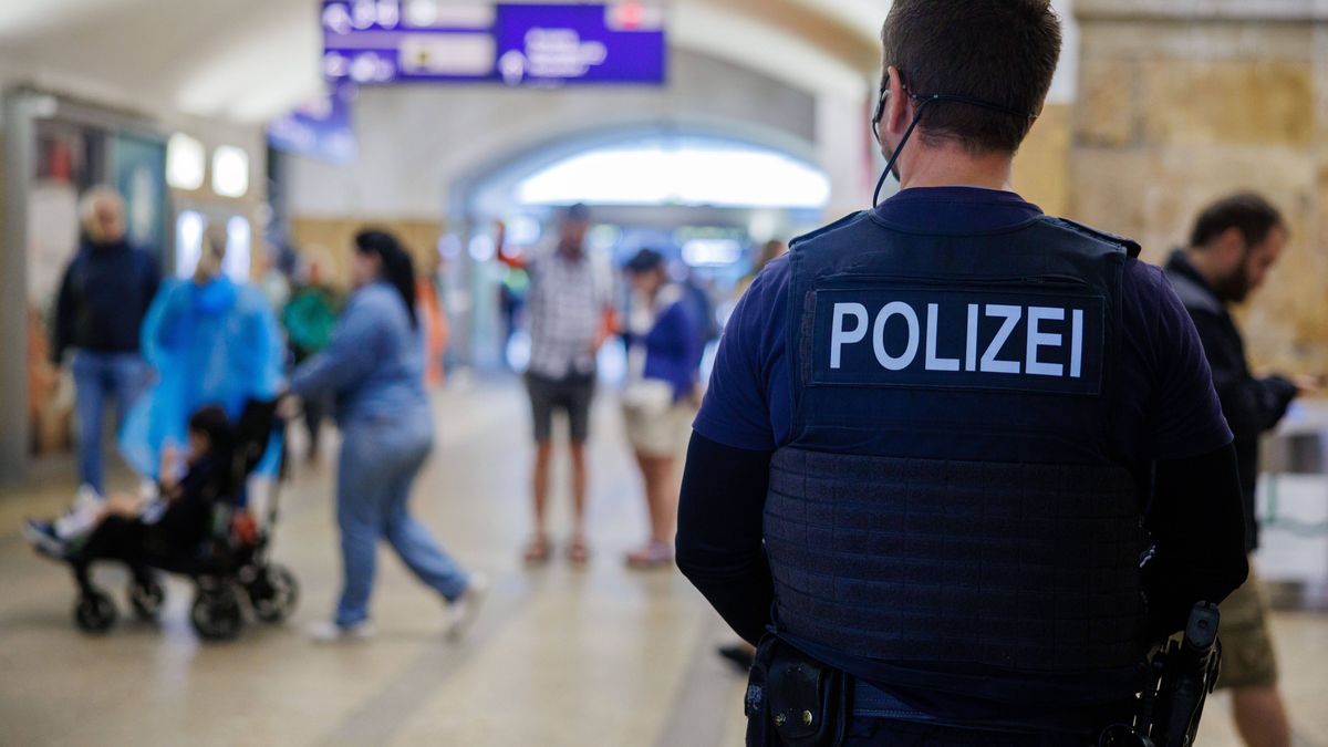 Policja niemiecka. Zdjęcie ilustracyjne