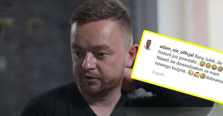 Adam nie wytrzymał. Opublikował kolejne oświadczenie