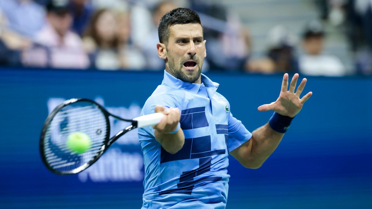 PAP/EPA / Justin Lane / Na zdjęciu: Novak Djoković